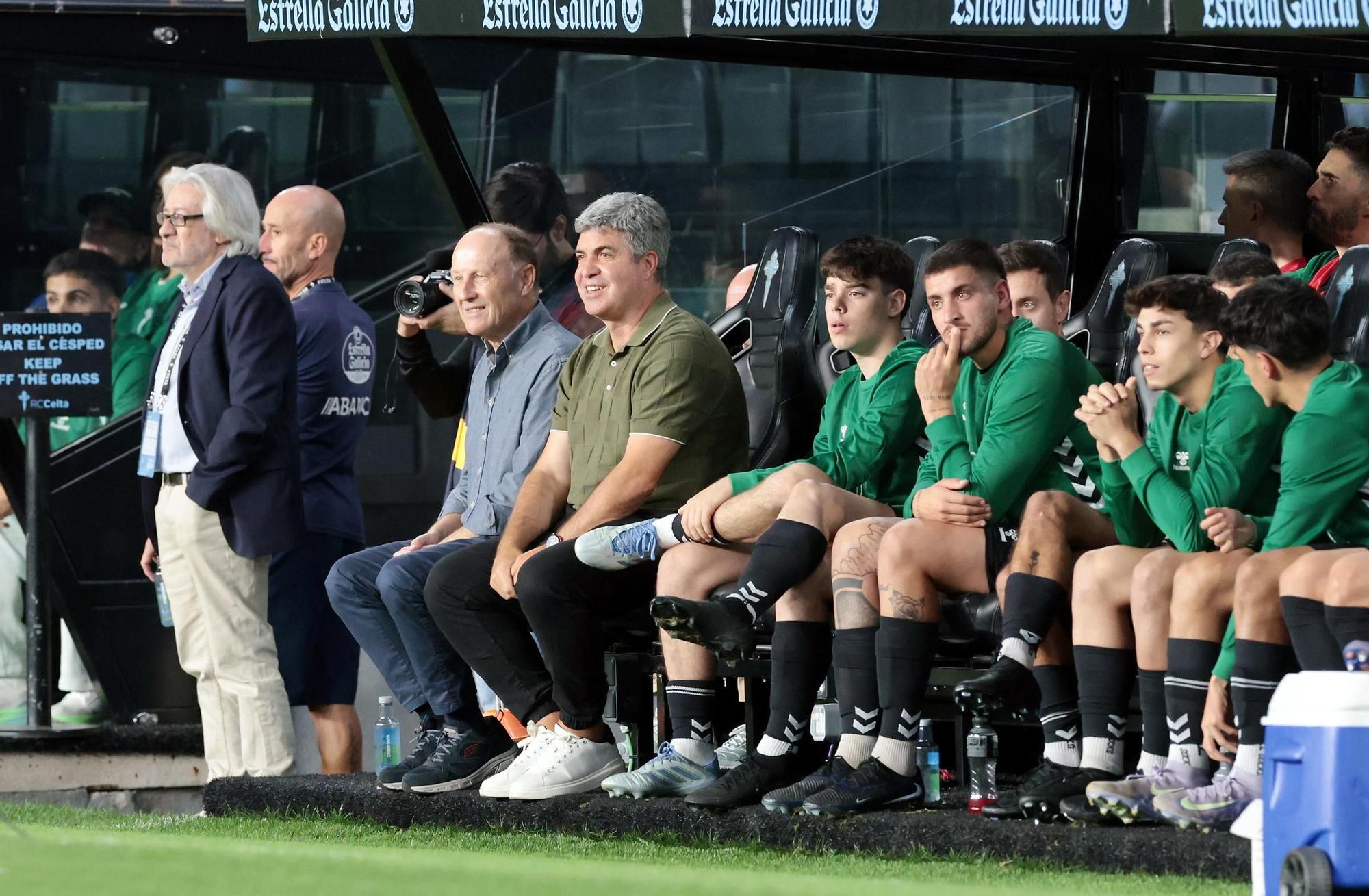 'Xuntos contra o lume': Celta - Selección de Ourense, en imágenes