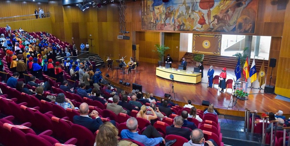 Acto de apertura del curso 2021-2022 en la ULPGC