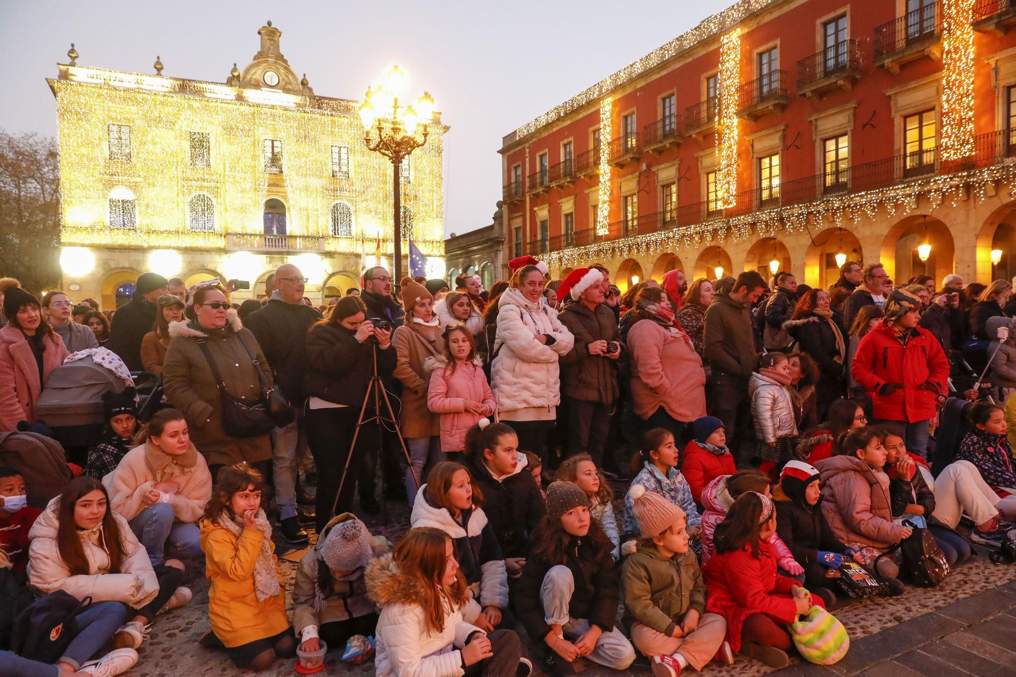 Luces de Navidad en Gijón