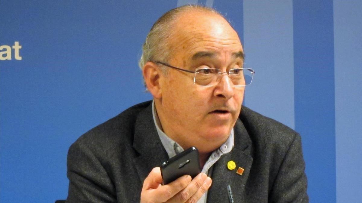 El 'conseller' de Educació, Josep Bargalló