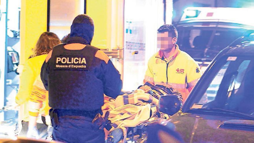 Cyprich, a la llitera, fa dos anys, després d&#039;haver agredit set mossos