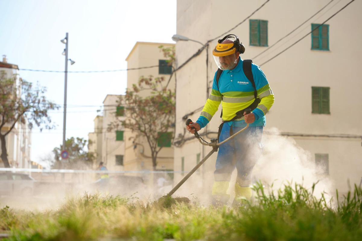 Emaya consolida la mejora del servicio de eliminación de malas hierbas