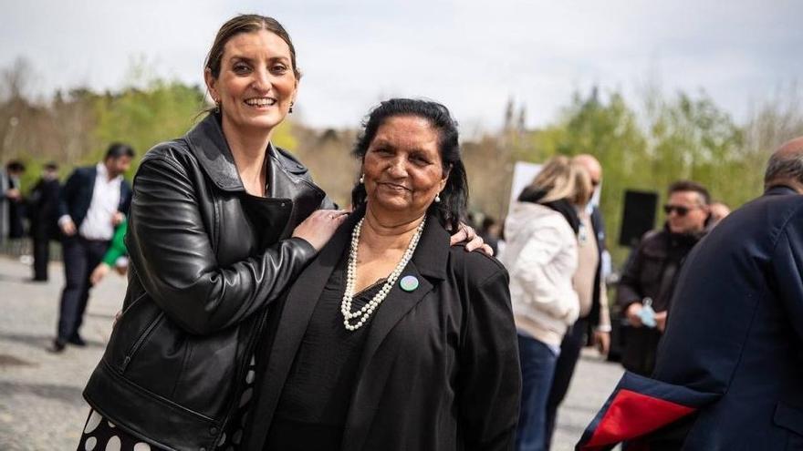 Sara Giménez y Pilar Clavería