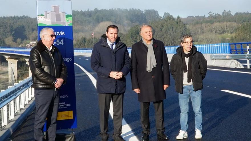 Parte del tramo de la A-54 entre Arzúa y Melide abrirá en verano