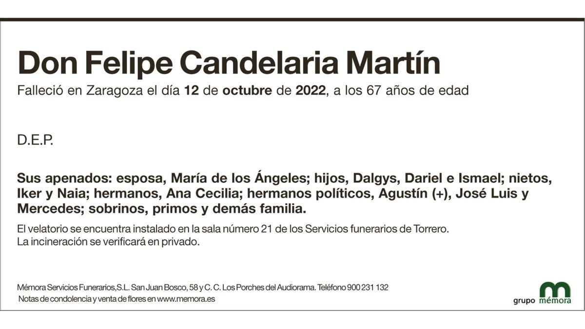 Felipe Candelaria Martín