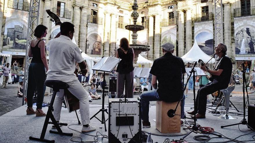 en San Martiño Pinario, Santiago.