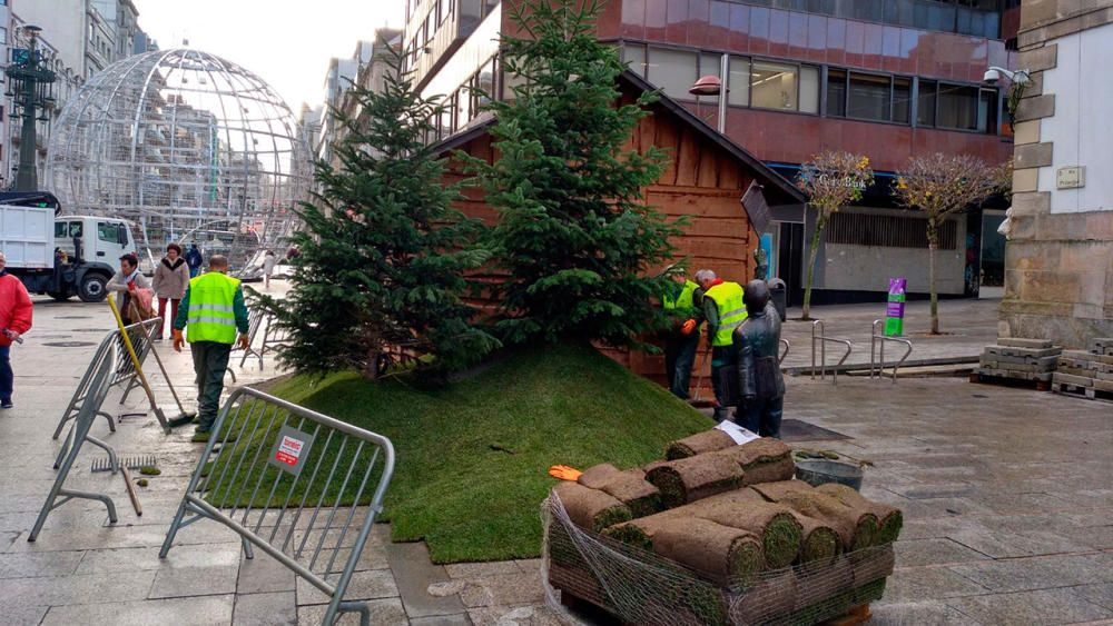 La Navidad en Vigo, a punto // R. G.