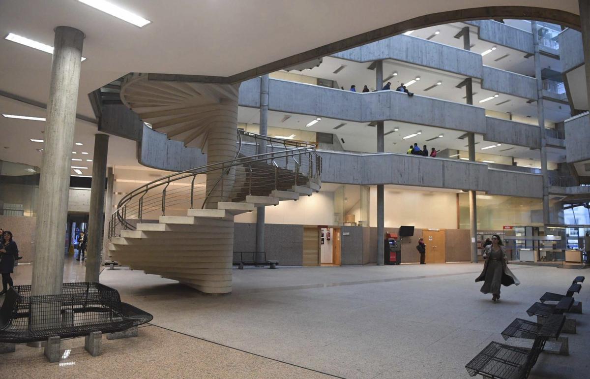 Interior de los juzgados de A Coruña. |  Víctor Echave