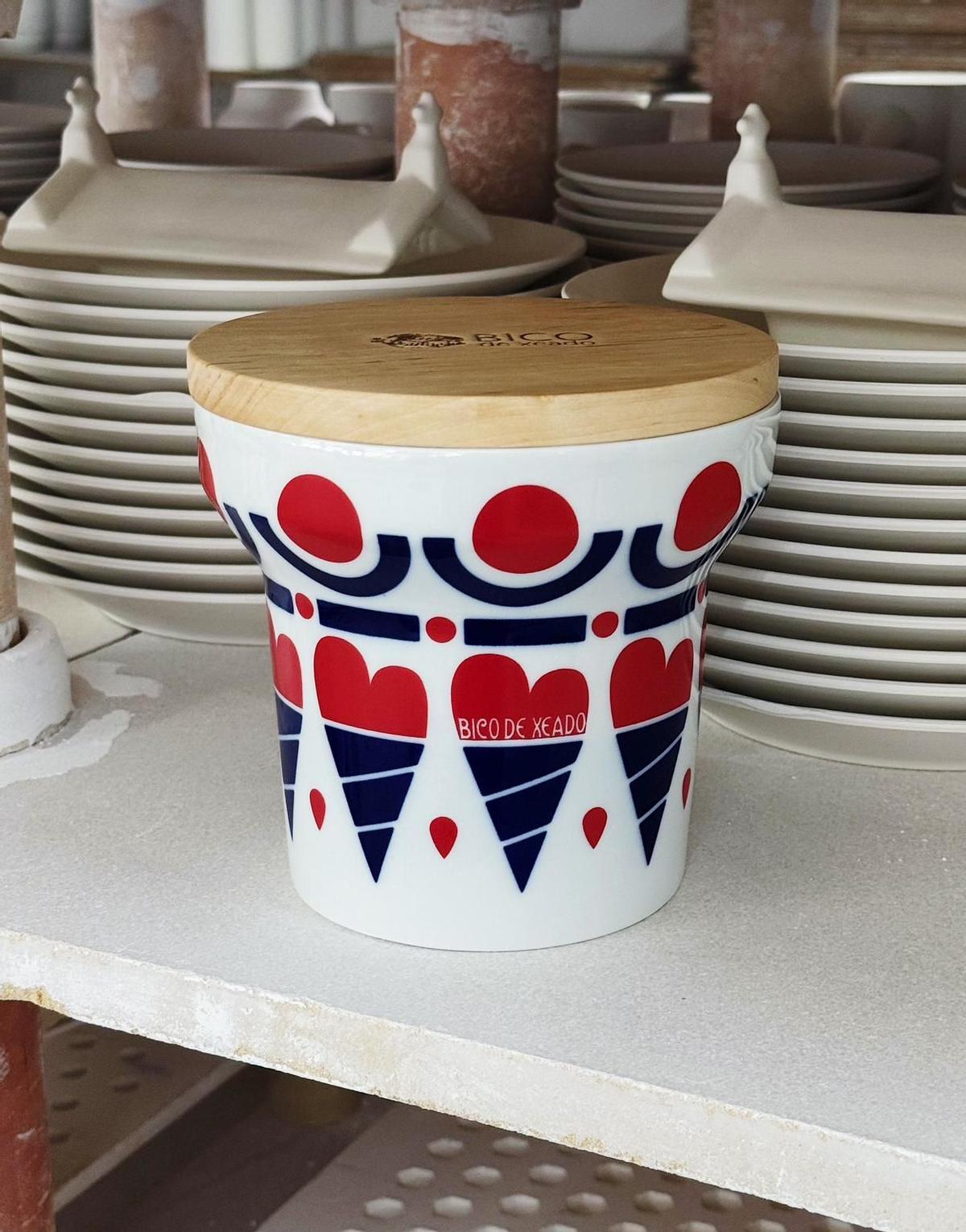 La pieza exclusiva de Bico de Xeado y Sargadelos.