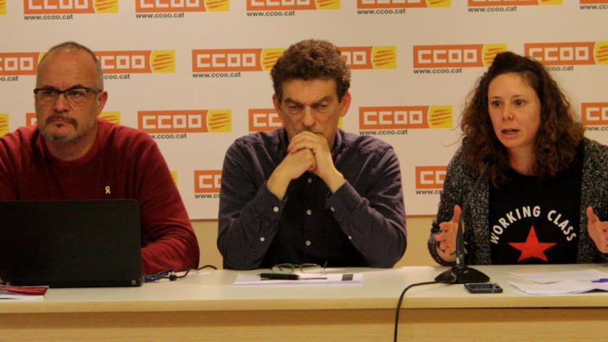 Roda de premsa de CCOO