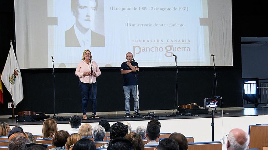 Tunte conmemora el 116 aniversario del escritor Pancho Guerra