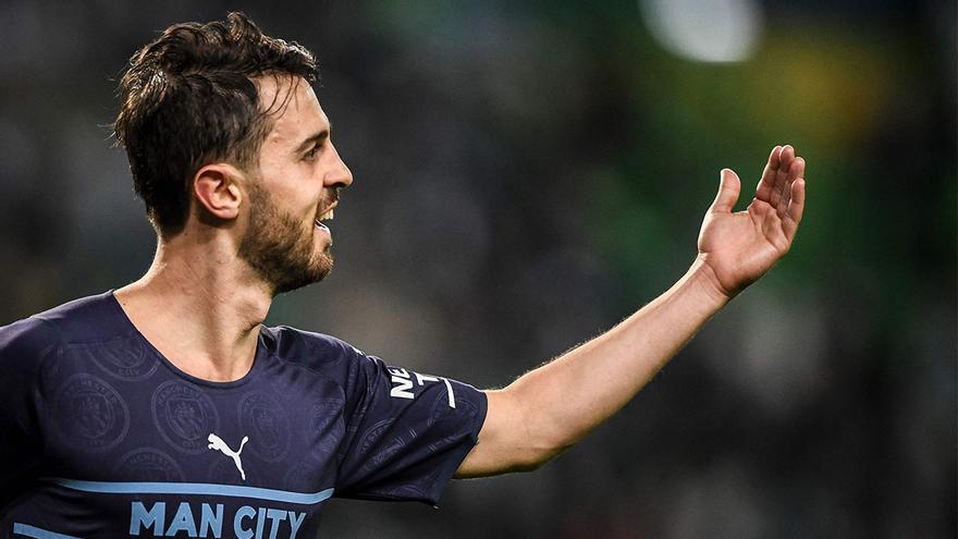 Sporting de Portugal - Manchester City | ¡Bernardo Silva marcó cuatro goles! Aunque le anularon el último