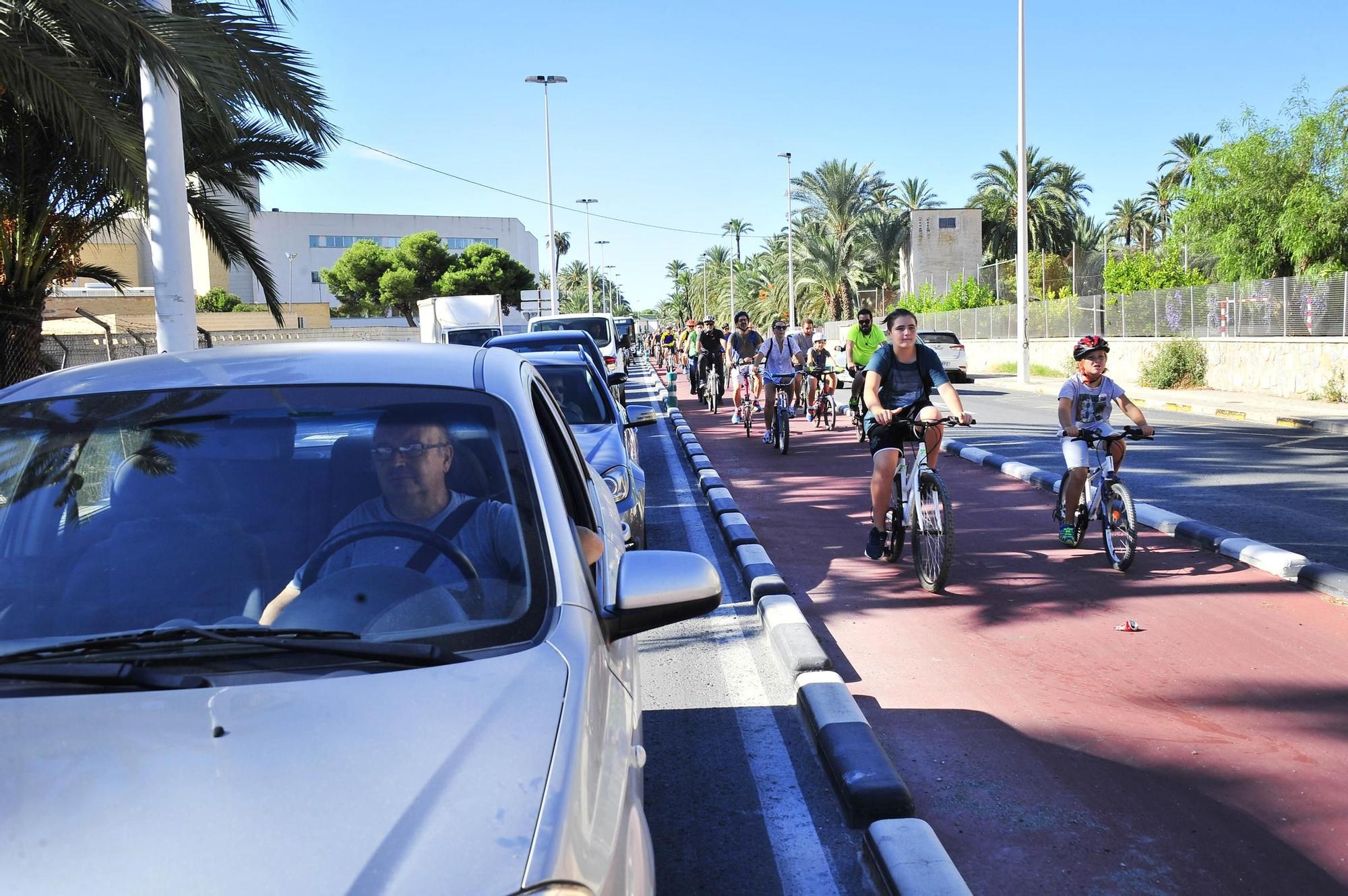 Segunda 'bicifestación' en Elche