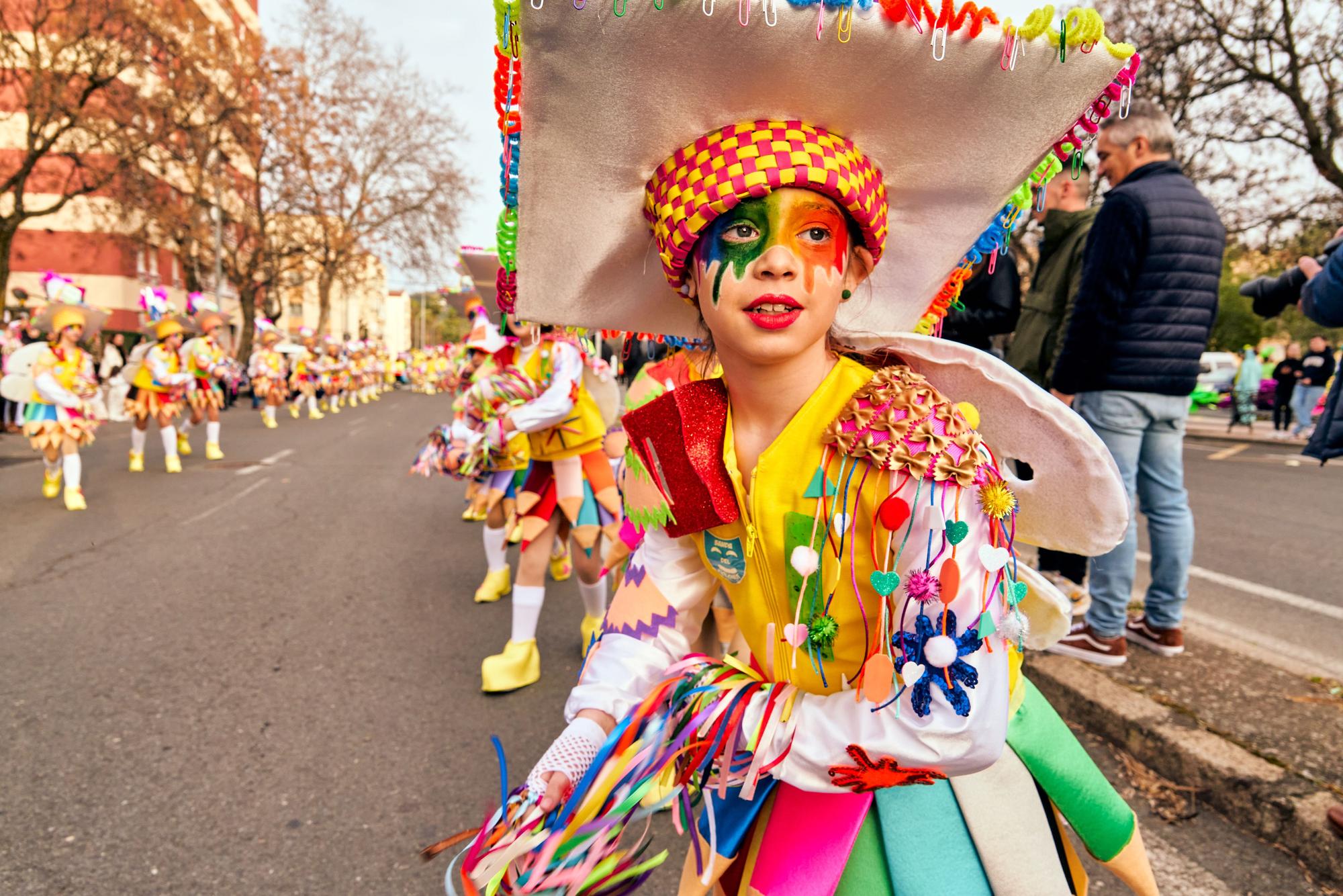 GALERÍA | El desfile del Carnaval de Cáceres