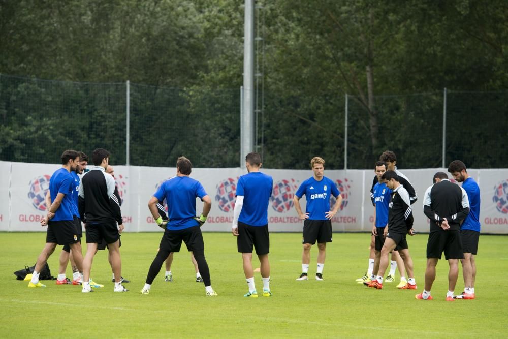 Entrenamiento del Real Oviedo