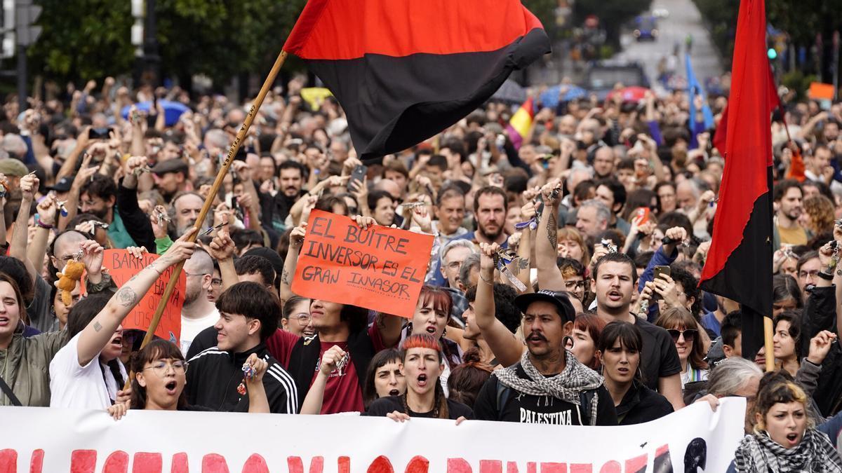 Siguen las manifestaciones por la vivienda en más ciudades de España con una huelga general en el horizonte