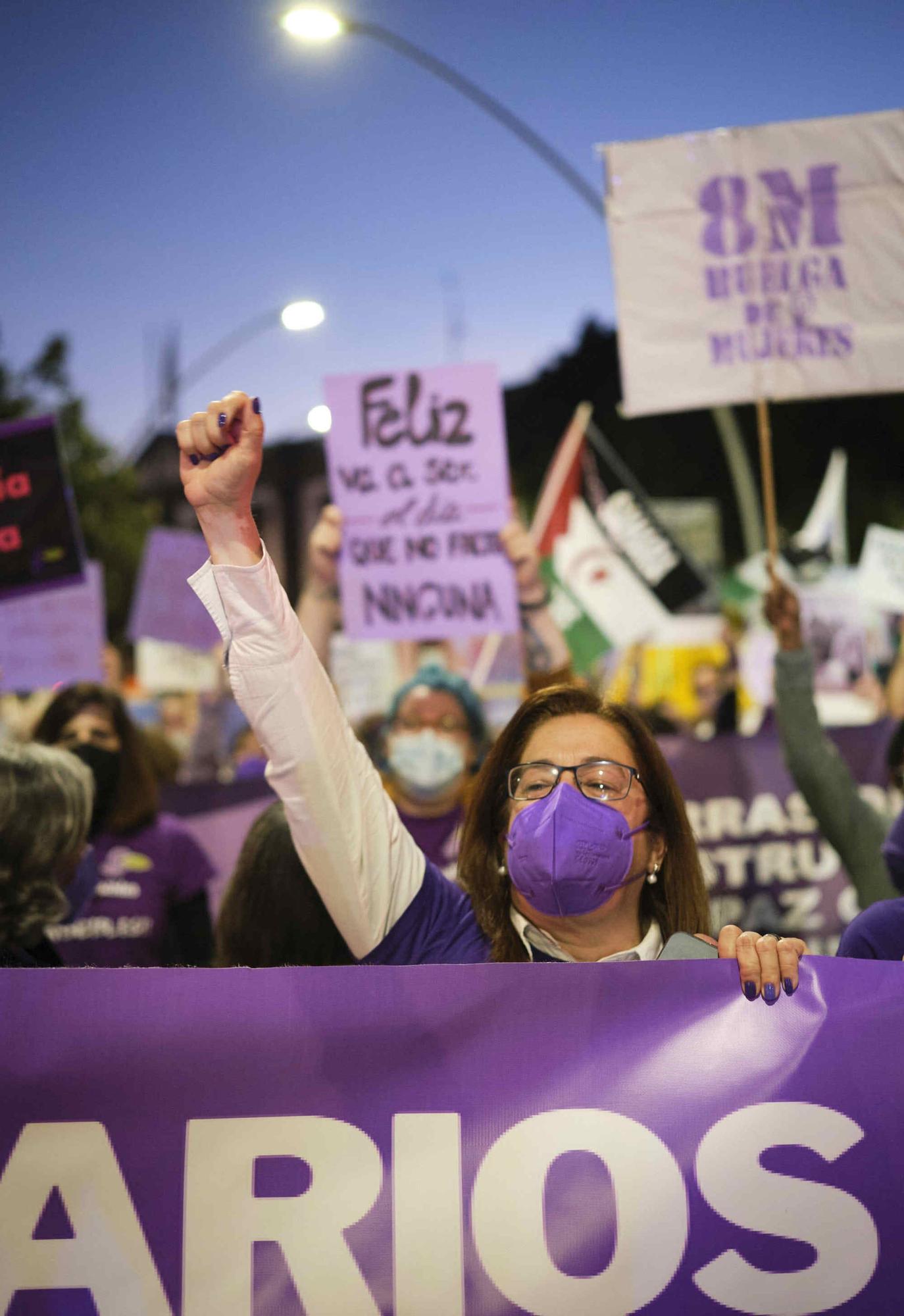 Manifestación Día Internacional de la Mujer.