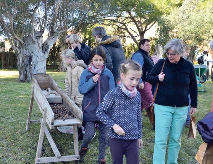 La singular 'Fira de la flor d'ametler' se consolida y seduce a los turistas