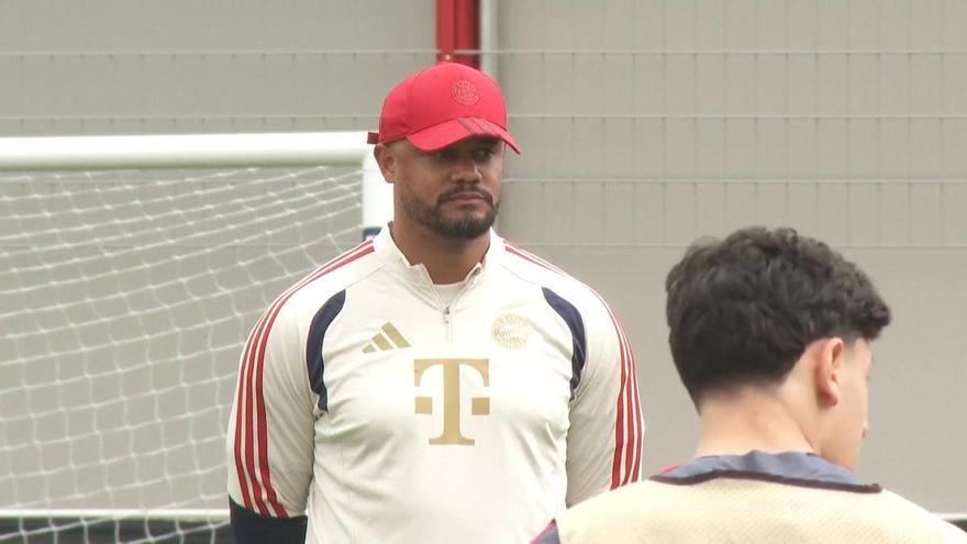 El Bayern se entrena antes de recibir al PSG