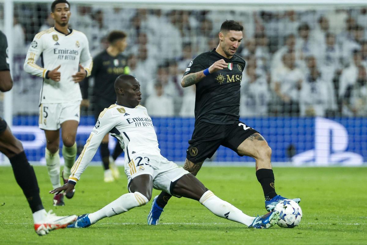 Real Madrid - Nápoles. Real Madrid - Nápoles.