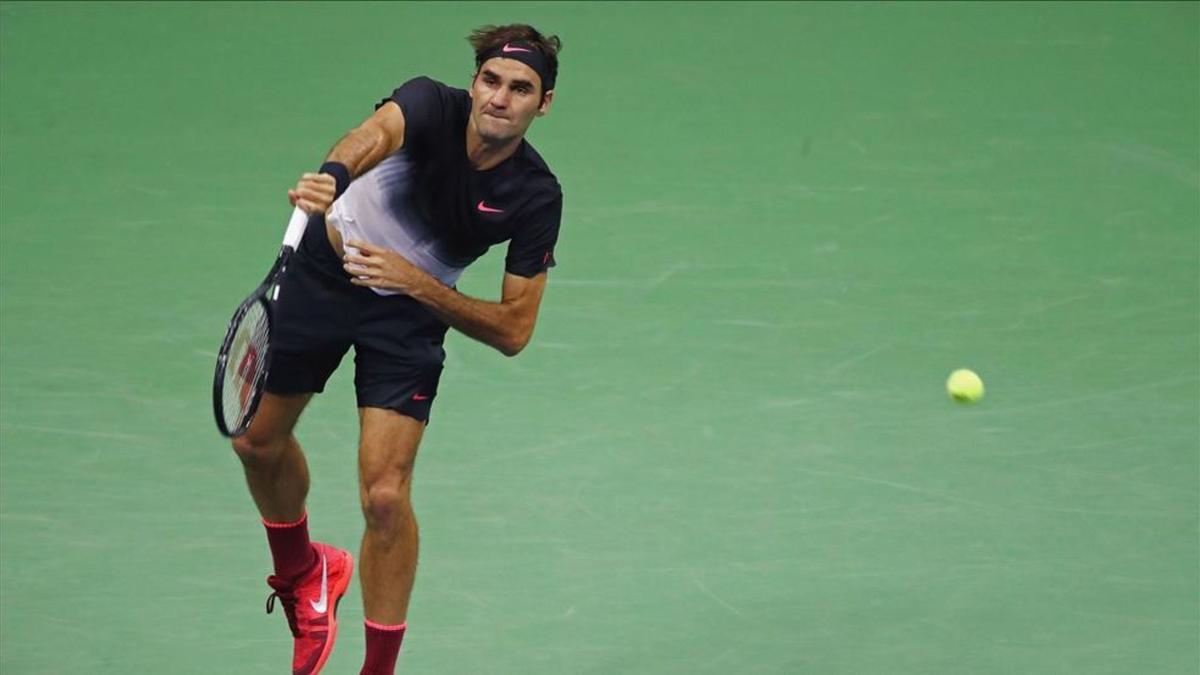 Roger Federer, en forma