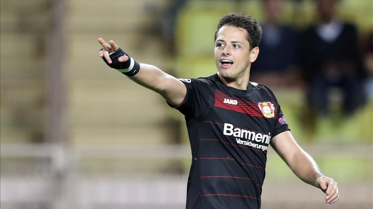 Los goles de Chicharito, indispensables para el Bayer Leverkusen