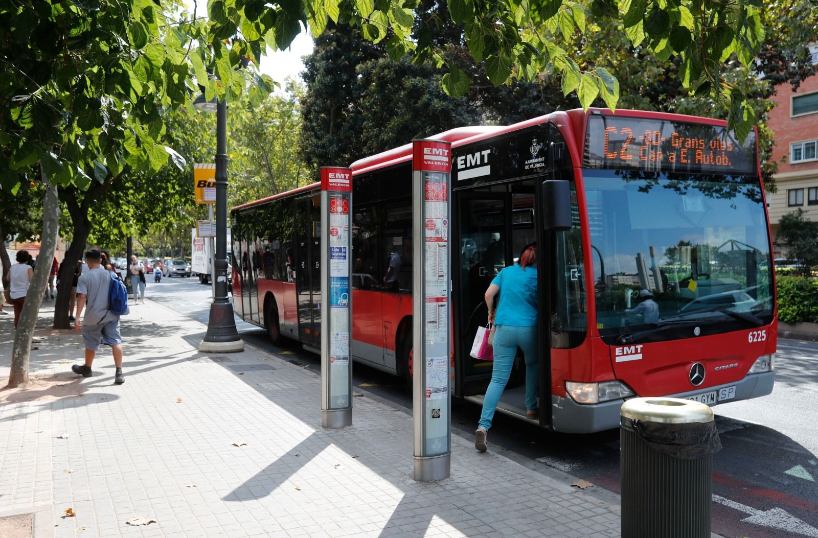 Transporte público gratis hoy en València: viajar en bus y metro sin coste