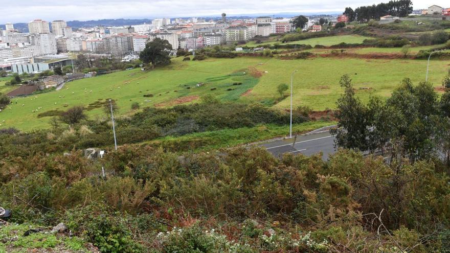 Vista del suelo de Penamoa. | Víctor Echave