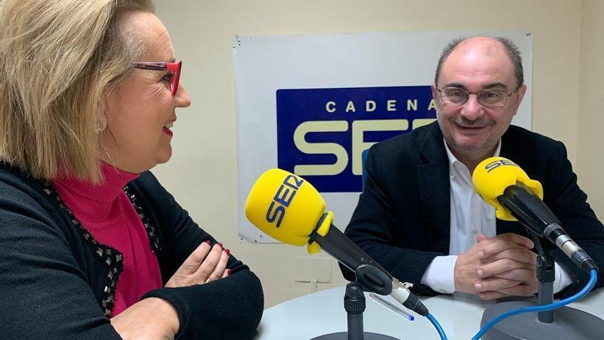 Lambán espera que Aragón sea tratada «como se merece»