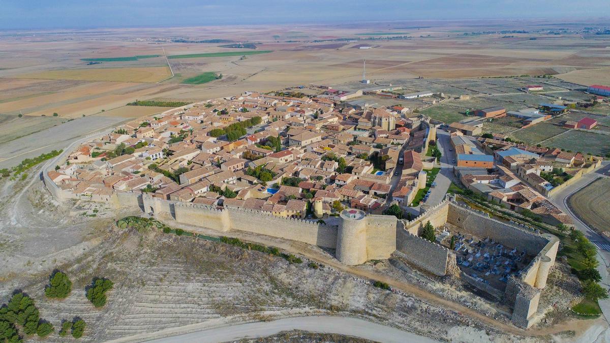 Vista del pueblo de Urueña