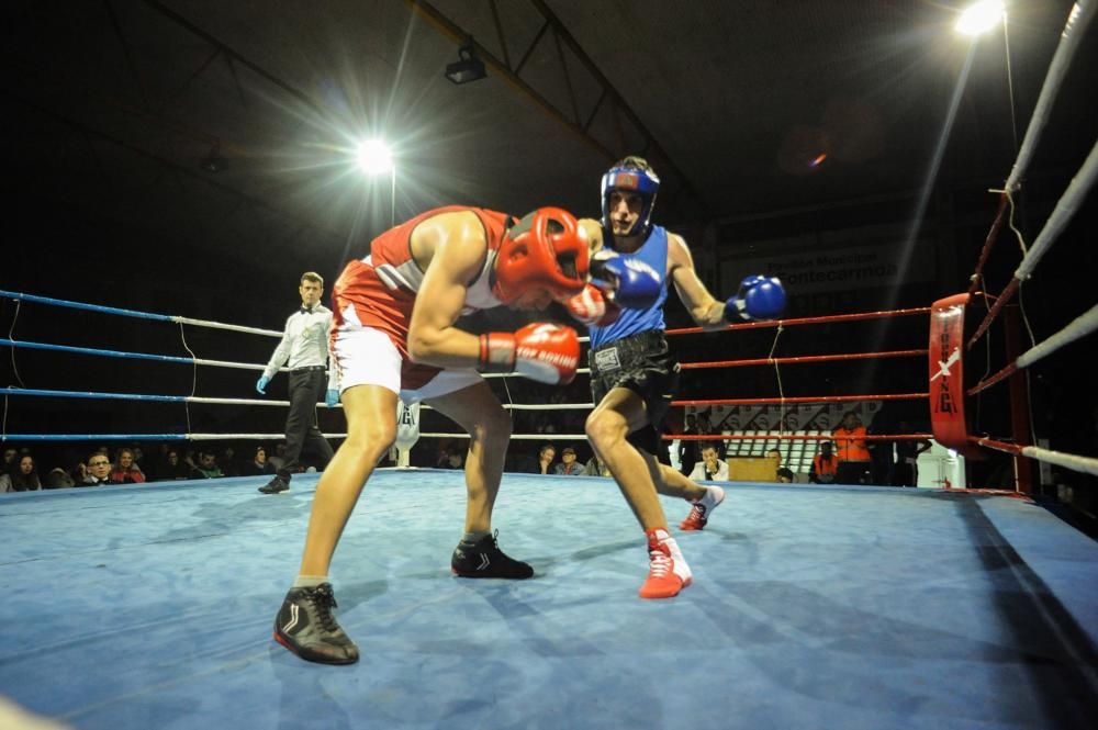 La noche del mejor boxeo gallego