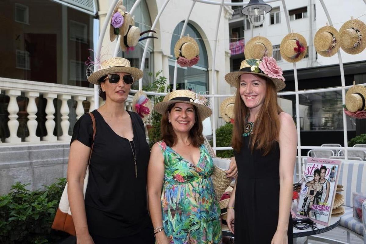 Paola Plecel, Juani Navacerrada y Paula Ahicart (C&amp;A)