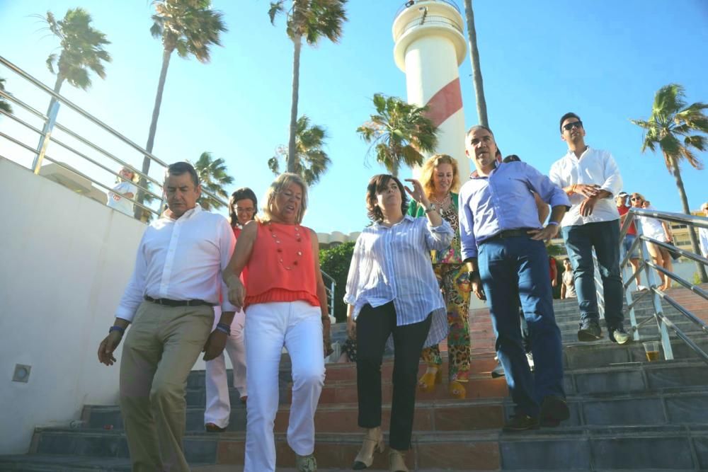 Soraya Sáenz de Santamaría visita Marbella