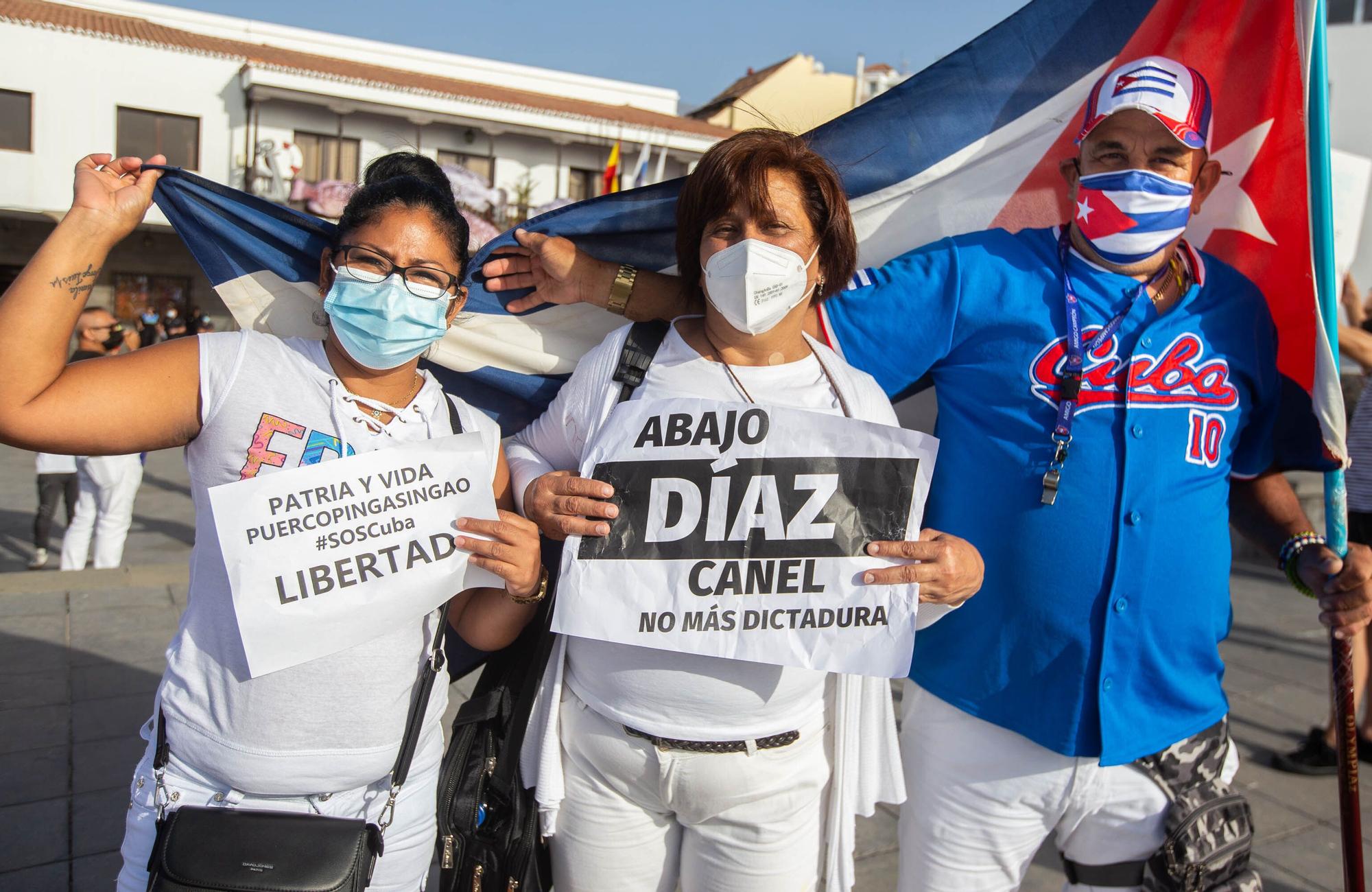 Manifestación por una Cuba libre