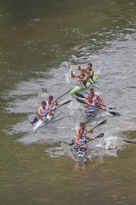 Llamedo y Vázquez vencen en el Descenso del Sella