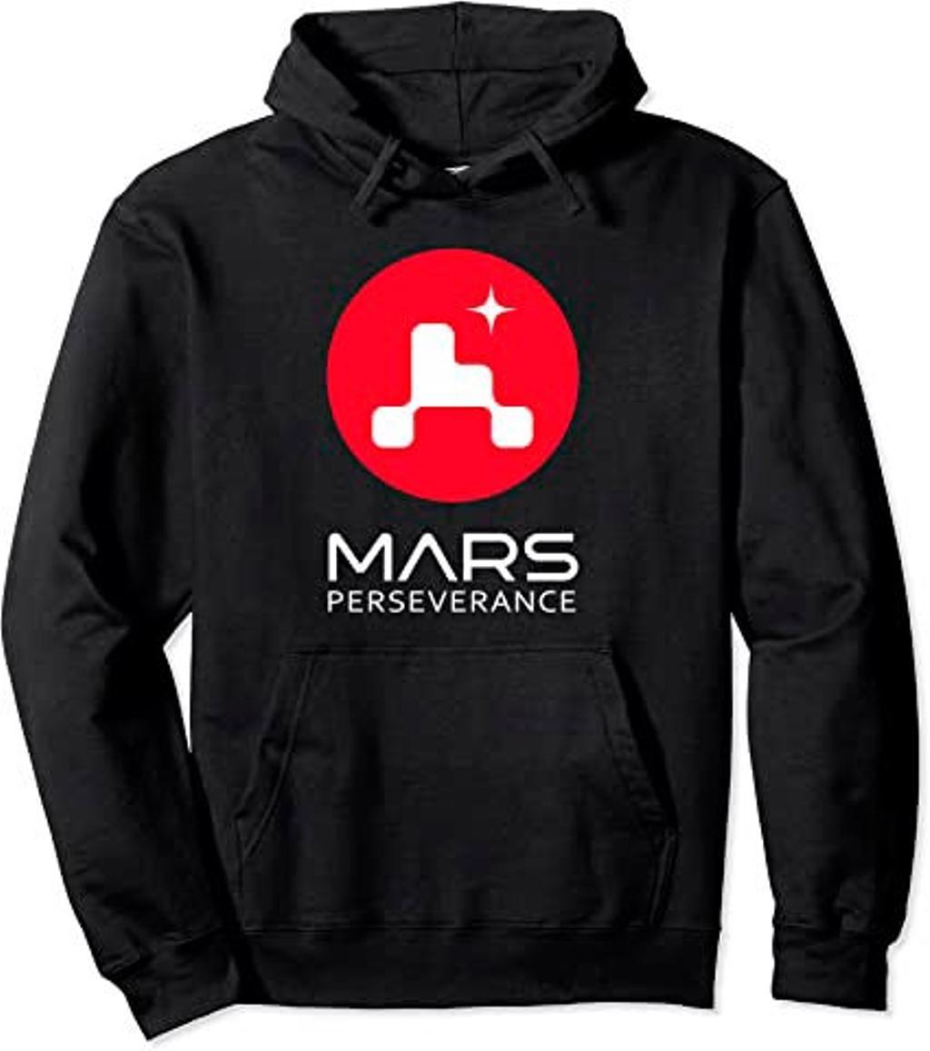 Sudadera con logo de Marte Perseverance.