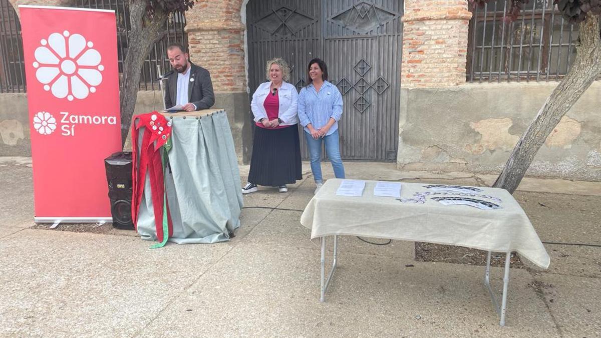 Presentación del programa de Zamora Sí en Castronuevo.