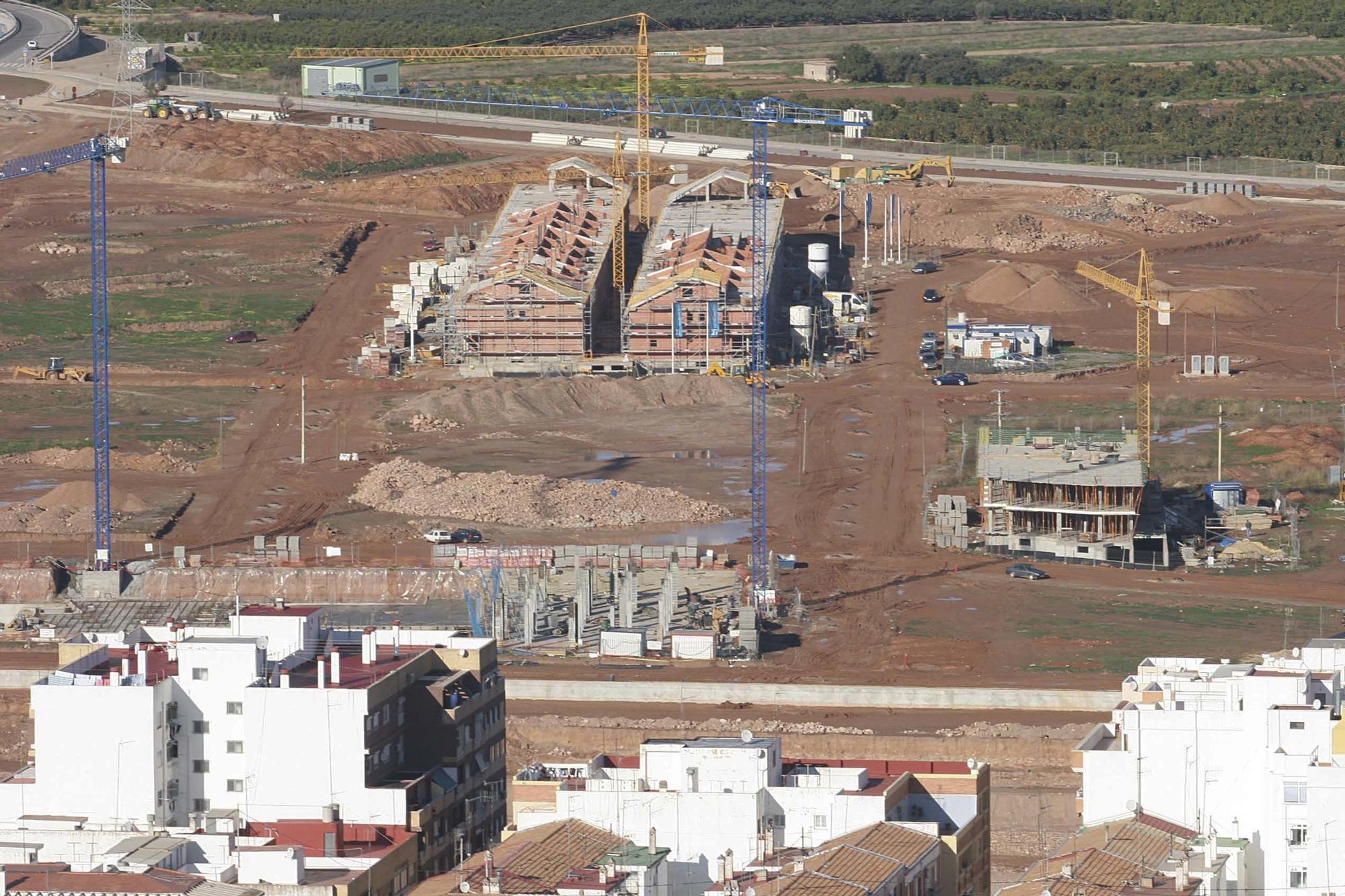 Transformación urbanística de Sagunto, en lo que llevamos de siglo.