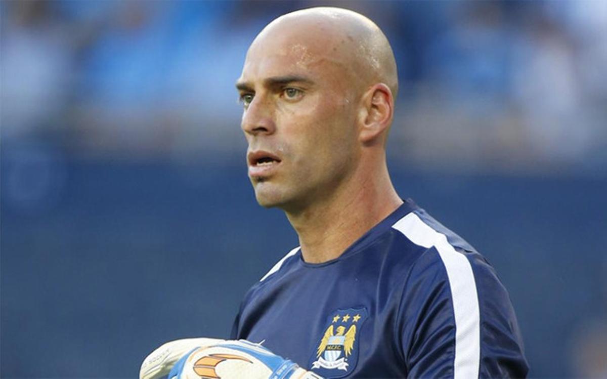 Willy Caballero con la Selección Argentina