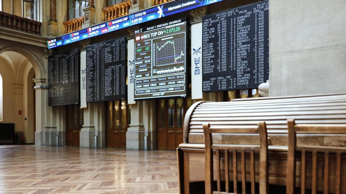 El Ibex 35 se deja un 1% en la apertura y pierde los 19.000 puntos