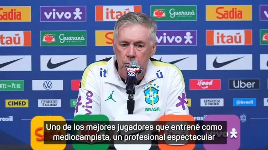Ancelotti: "Modric es único, uno de los mejores que entrené"