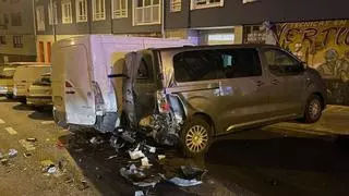 Interceptado un conductor de A Coruña que se dio a la fuga en Culleredo tras colisionar con tres coches