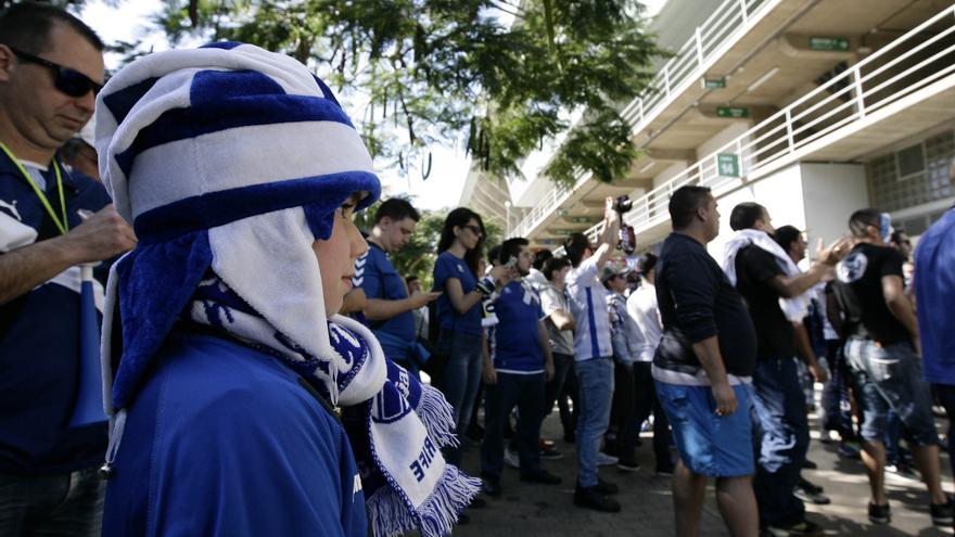 Estas son las calles que se cortarán hoy por el partido entre CD Tenerife y UD Las Palmas