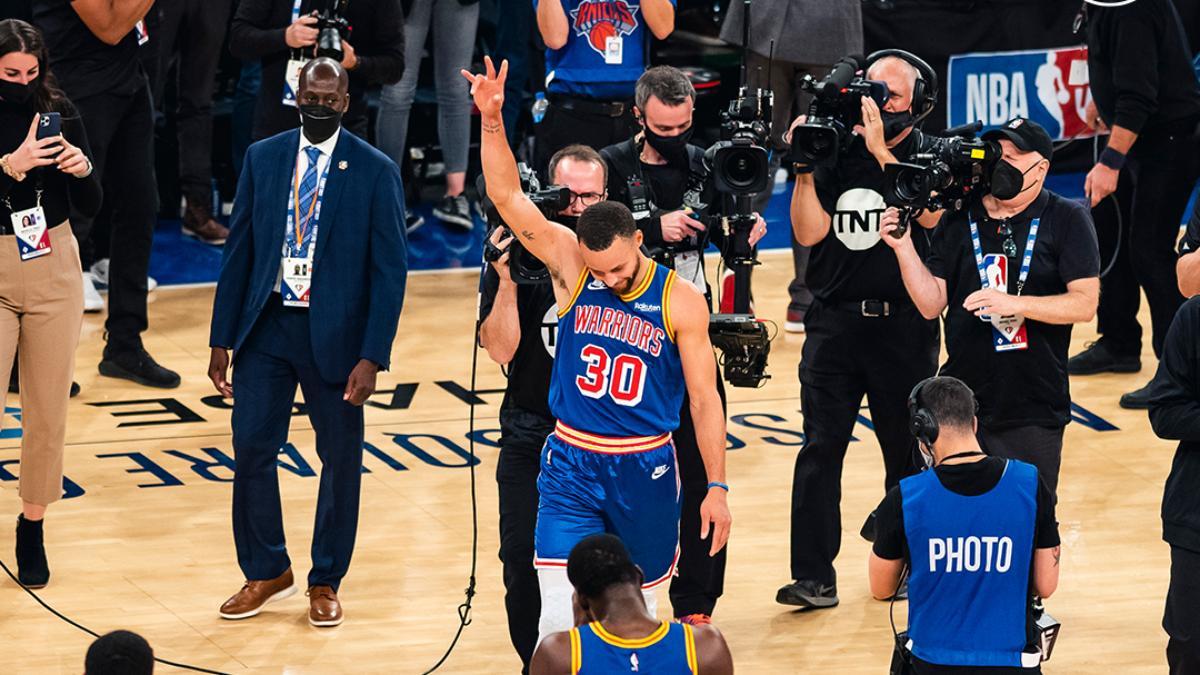 Stephen Curry ya es el mejor triplista de la historia de la NBA