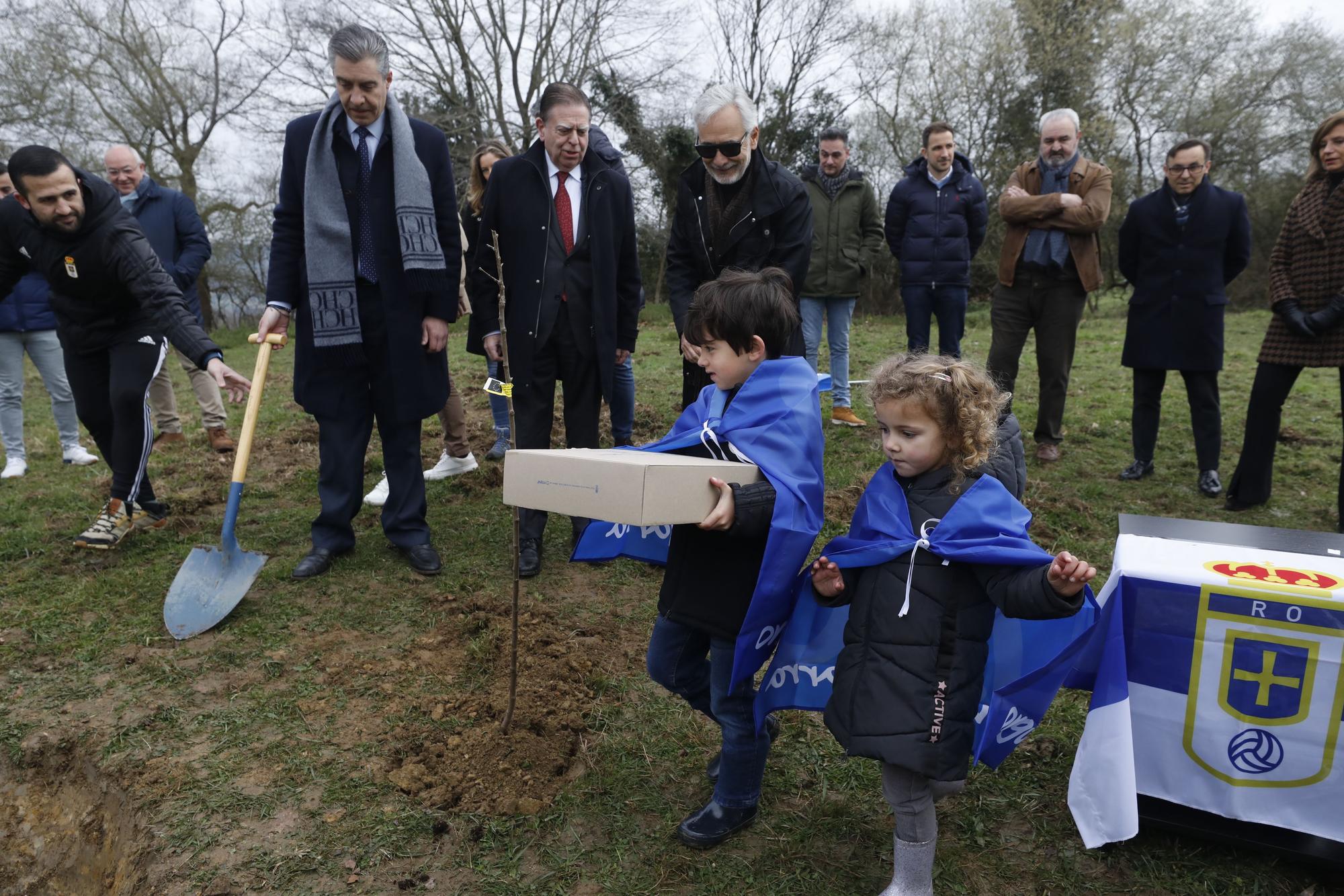 EN IMÁGENES: Así fue la presentación de la nueva ciudad deportiva del Oviedo