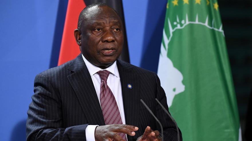 El presidente de Sudáfrica, Cyril Ramaphosa.