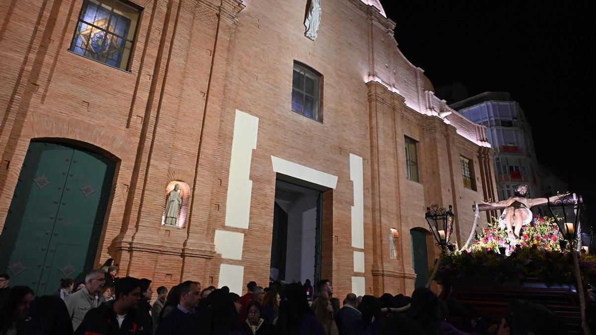 Viacrucis penitencial del Cristo del Socorro en Cartagena