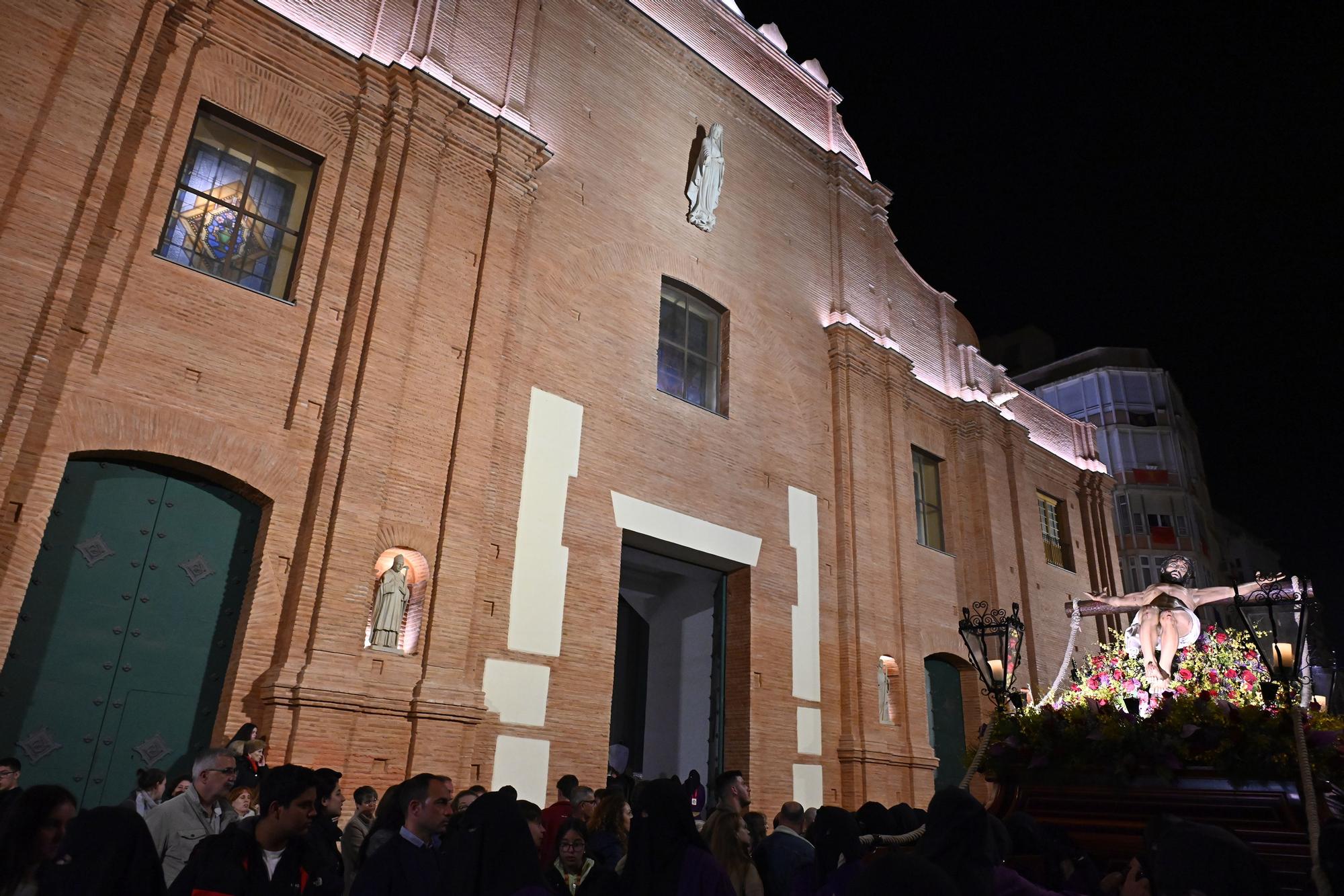 Viacrucis penitencial del Cristo del Socorro en Cartagena