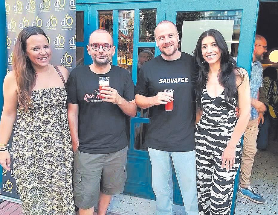 Joana Botey, Ángel Aguiló, Lluc Aparicio y Margalida Sansó.