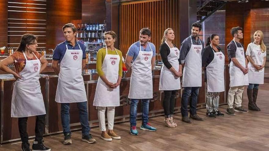 Loles León, Fernando Tejero y Niña Pastori lucen delantal en &quot;MasterChef Celebrity&quot;